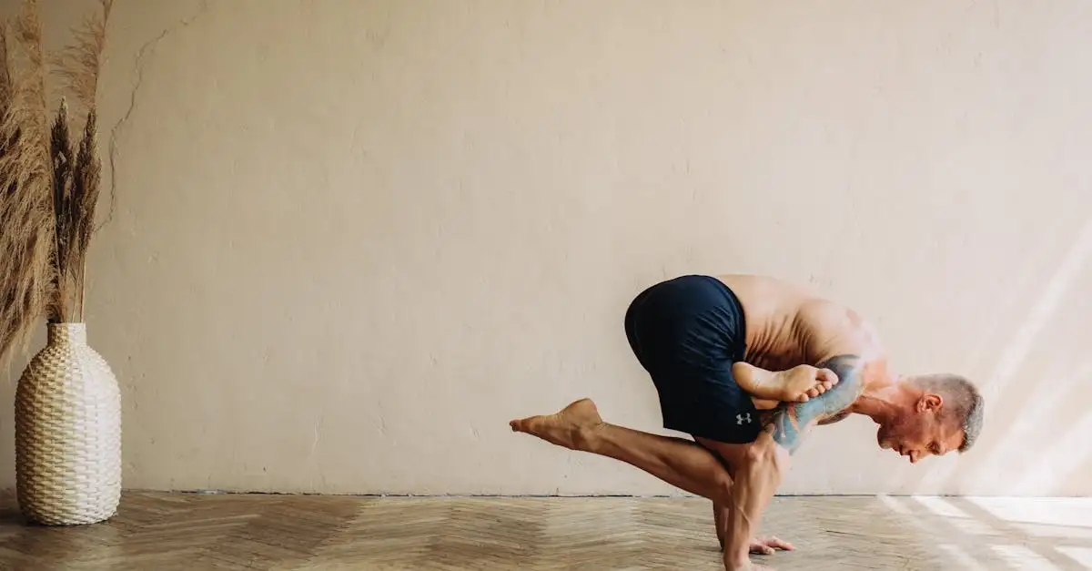 Flyoga: Fliegende Yoga-Übungen für mehr Balance und Kraft