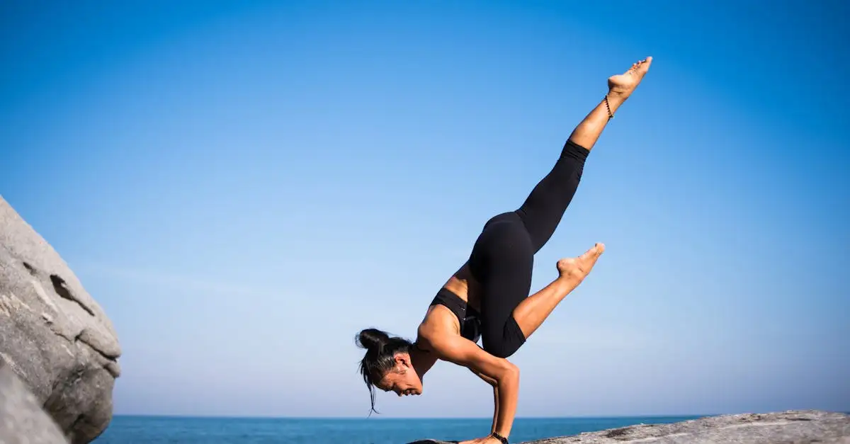 Aerial Yoga: Schwebende Übungen für Kraft und Flexibilität